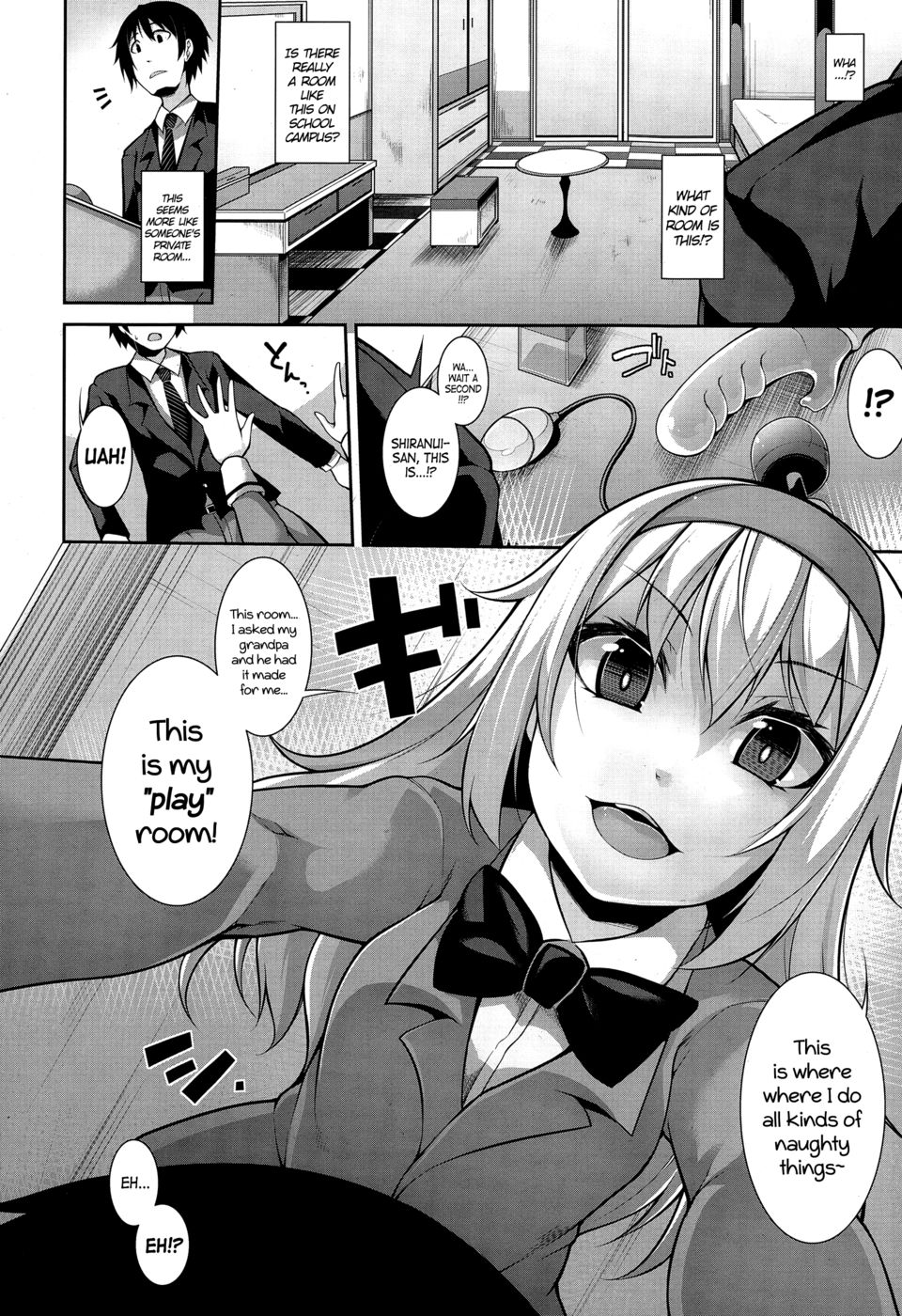 Hentai Manga Comic-Clever? Solution-Chapter 1-8